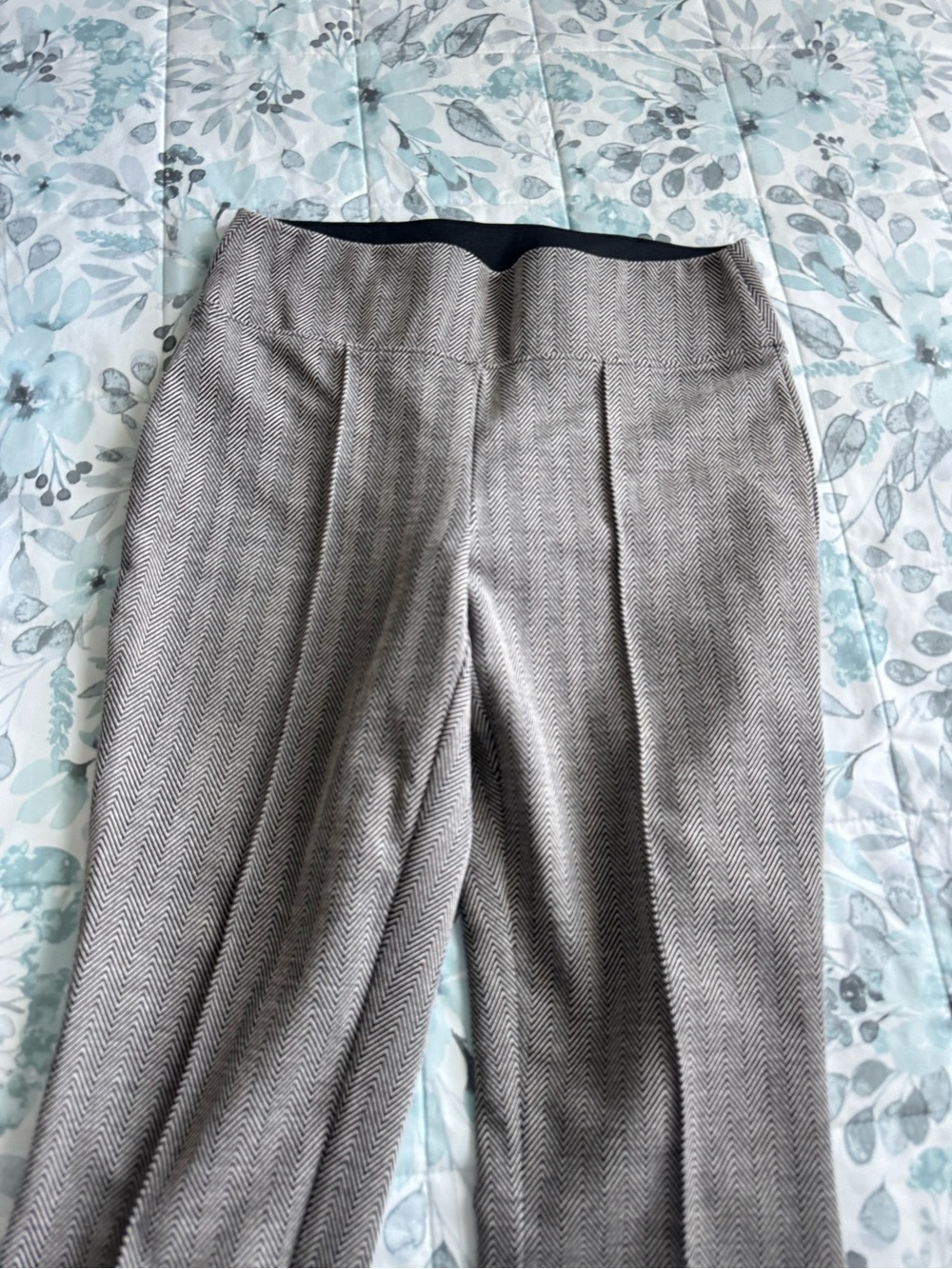 Nine West Black Ponte Leggings